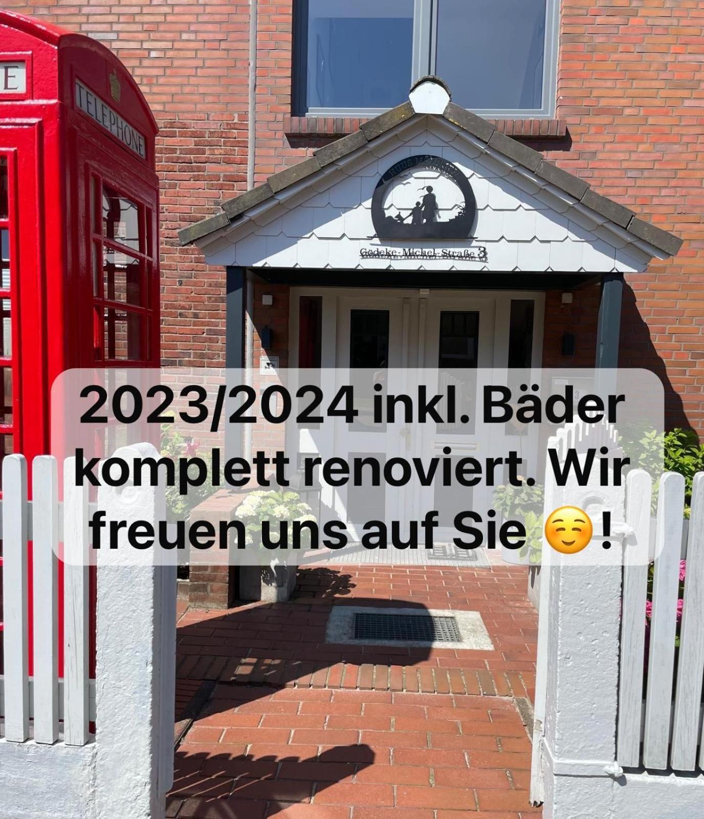 Huus Moevchen Apartamento Borkum Exterior foto